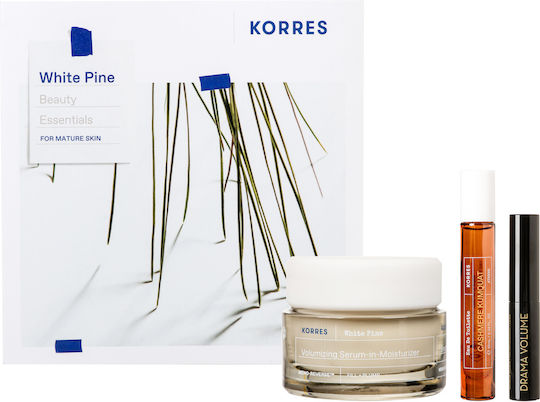 Korres White Pine Skin Care Set for Αnti-ageing 3pcs