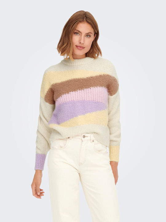 Only Damen Langarm Pullover Birch