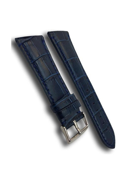 LEATHER LURAKE 24mm BLAU