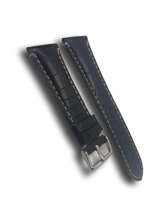 LEATHER LURAKE 24mm SCHWARZ