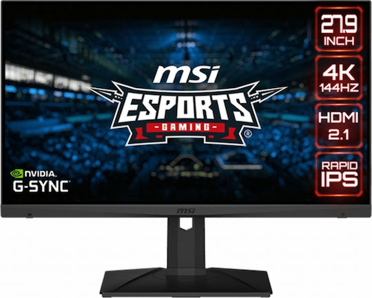 MSI Optix MAG281URF IPS HDR Gaming Monitor 27.9" 4K 3840x2160 144Hz με Χρόνο Απόκρισης 1ms GTG