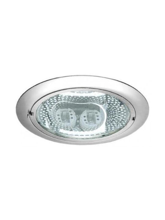 Fos me Star Ceiling Mount Light Gray with Integrated LED