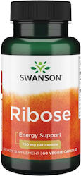 Swanson Ribose 750mg 60 φυτικές κάψουλες