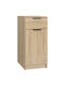 Office Storage Chipboard Cabinet Sonoma Δρυς L33.5xW50xH75cm