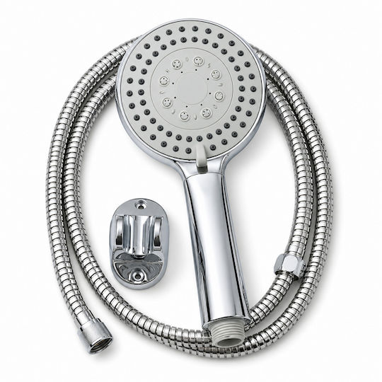 Orabella 15142 Handbrause mit Spirale mit Durchflussunterbrecher
