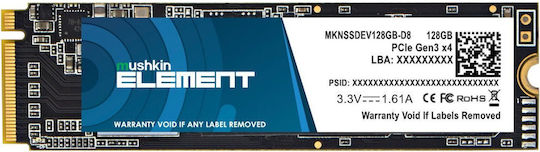 Mushkin Element SSD 1000ГБ M.2 NVMe PCI Express 3.0 MKNSSDEV1TB-D8