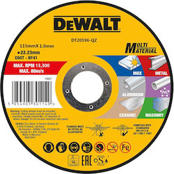 Dewalt DT20596 Disc de tăiere Materiale de construcție 115mm 1buc