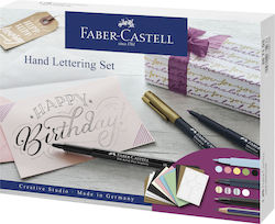 Faber-Castell Hand Lettering Μαρκαδόροι Καλλιγραφίας Σετ 12 χρώματα