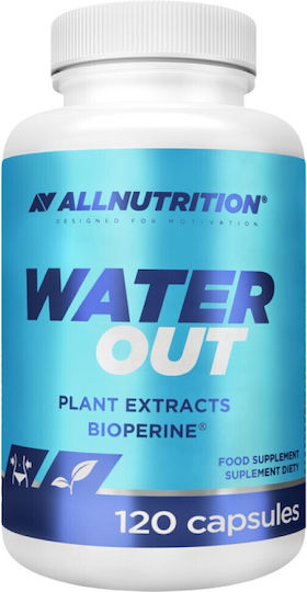 AllNutrition Water Out Plant Extracts Bioperine 120 κάψουλες