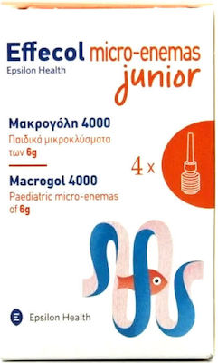 Epsilon Health Micro-Enemas Junior Macrogol 4000 4 x 6gr