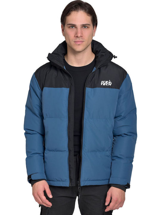 Ice Tech Χειμωνιάτικο Μπουφάν Puffer Petrol