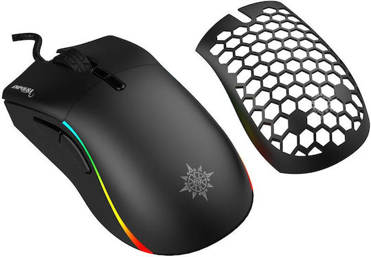 Inca IMG-GT20 RGB Gaming Ποντίκι 10000 DPI Μαύρο