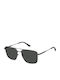 Polaroid Herren Sonnenbrille mit Gray Metall Gestell und Gray Polarisiert Linse PLD4134/S/X KJ1M9