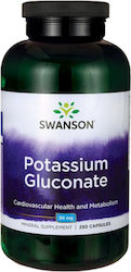 Swanson Potassium Gluconate 99mg 250 caps