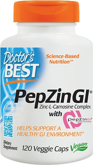 Doctor's Best PepZinGl Zink-L-Carnosin-Komplex 120 Mützen