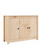 Wooden Buffet Natural L100xW35xH74cm