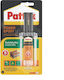 Pattex Saldatutto Instant Mix Εποξική Υγρό Κατασκευαστικής Κόλλας 2 Συστατικών Διάφανη 12gr