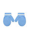 Stamion Παιδικά Γάντια Χούφτες για Νεογέννητο Γαλάζια