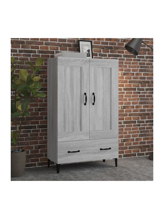 În picioare pe podea de Birou Gri 70x31x115cm
