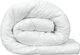 Beauty Home Hotel Quilt Weiß Einzeln 160x240cm 100% Baumwolle 2Stück
