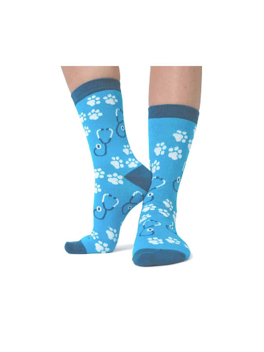 Socks Dark Blue & Blue Socks Veterinary Medicine