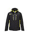Portwest Work Jackets Reflective with Detachable Hood Black