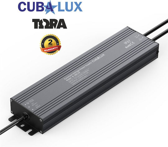 Cubalux LED Power Supply Waterproof IP67 Power 300W with Output Voltage 24V