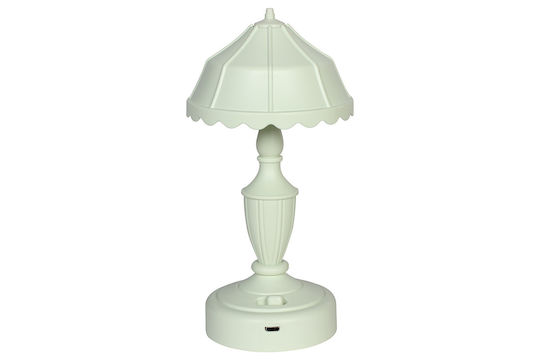 Keskor Led Kids Portable Lamp Green 9x9x18εκ.