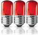 Megaman Night Light Bulb (3 pieces) 3W for Socket E27 3pcs