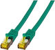 EFB S/FTP Cat.7 Ethernet Network Cable 10m Green 1pcs