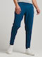 Code Essential Men's Sweatpants with Rubber Blue