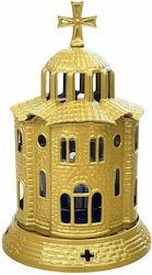 Metallic Candle "Great Church" - Gold