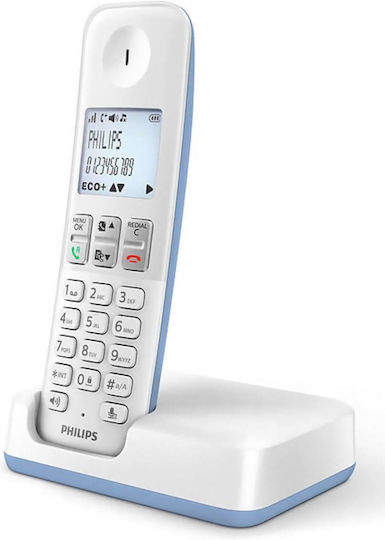 Philips D2501S-34 Cordless Phone White