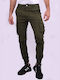 Fabric cargo trousers khaki Khaki