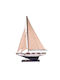 Christmas Boat Sailboat Wooden 43x61cm