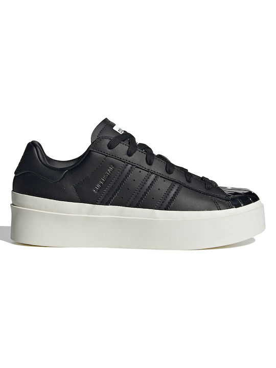 Adidas Superstar Bonega Γυναικεία Sneakers Core Black / Off White