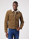 Wrangler Herren Winter Jacke Lässig Beige