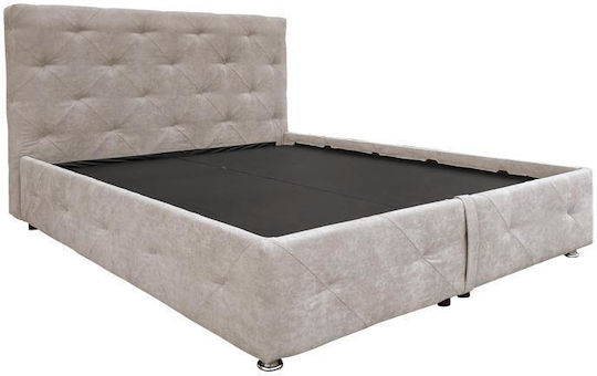 Libert Κρεβάτι Υπέρδιπλο για Στρώμα 170x210cm Μπεζ Libert Κρεβάτι Υπέρδιπλο για Στρώμα 170x210cm Μπεζ