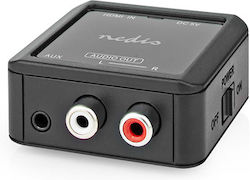 Nedis ACON3415AT Convertor HDMI feminin în RCA feminin
