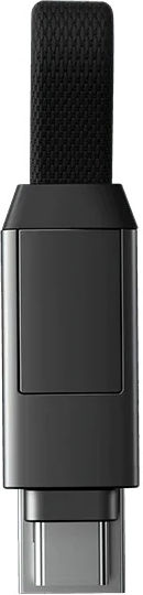 Rolling Square InCharge 6 Konverter USB-A / USB-C männlich zu Blitzschlag / USB-C männlich 1 Stück