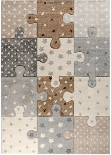 Tzikas Carpets Kids Synthetic Rug Stars 160x230cm