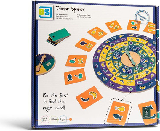 Brettspiel Dinner Spinner 6+ Jahre (EN) BS Toys