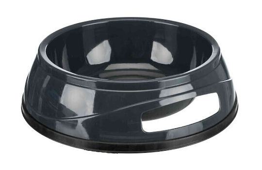 Trixie Kunststoff Schalen Futter & Wasser für Hund & Katze auf Basis von 750ml 16cm in Schwarz Farbe
