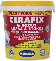 Mercola Cerafix & Grout Gresie de umplere a rosturilor de țiglă Pregătit Alb 5.5kg 01744