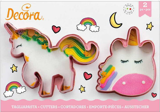 Decora Κουπ Πατ Μεταλλικά 2τμχ
