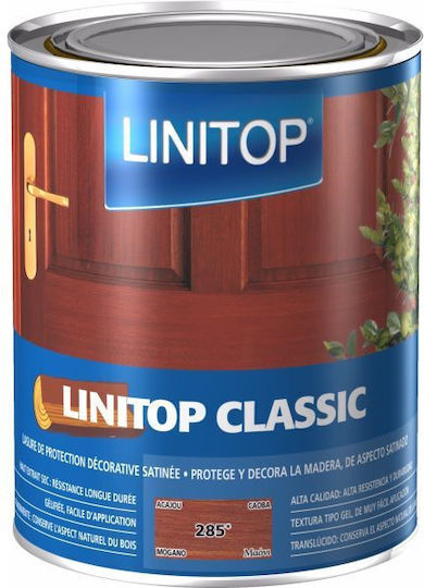 LINITOP Classic Impregnation Varnish 298 Wild Cherry Satin 1lt