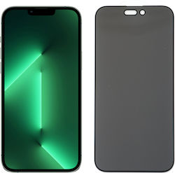 Full Face Tempered Glass Black (iPhone 14 Pro)