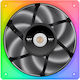 Thermaltake TOUGHFAN 12 RGB High Static Pressure Radiator Fan Case Fan 120mm με Σύνδεση 9-Pin 3τμχ