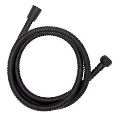 Wenko Metallic Shower Hose Black 254721121 150cm