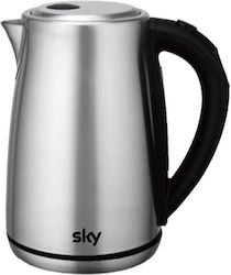 Sky FK-1718 1.7lt 2000W Ασημί Sky FK-1718 1.7lt 2000W Ασημί